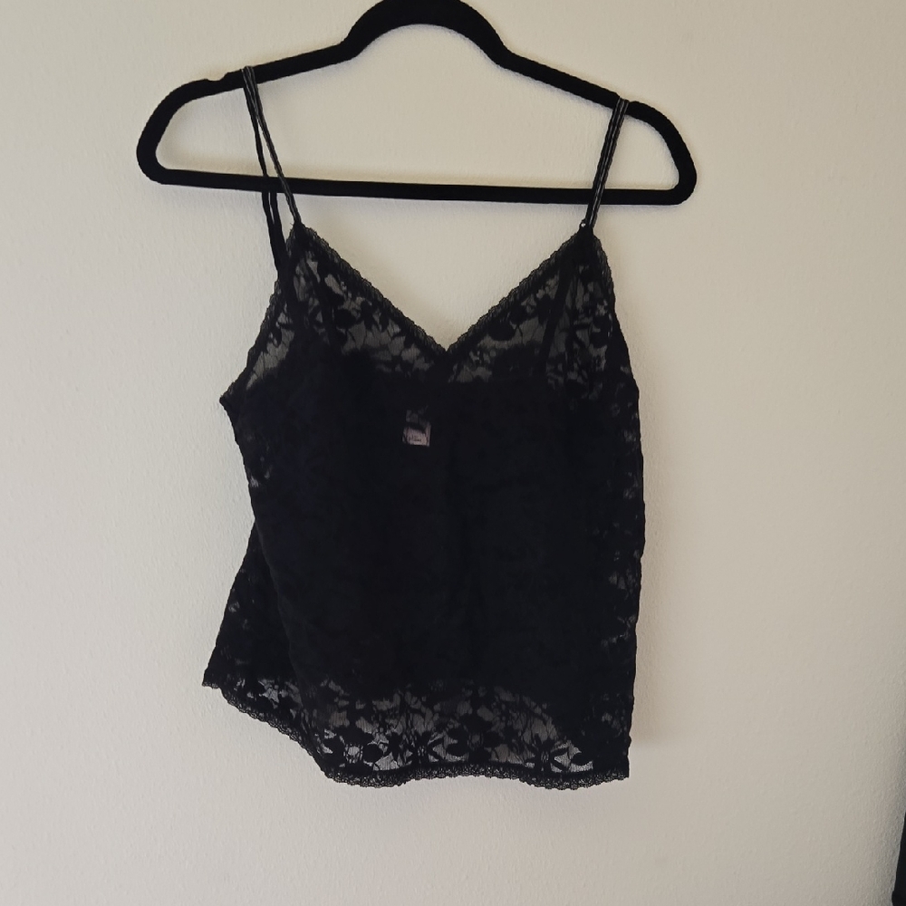 Victoria's Secret Black Lace Camisole